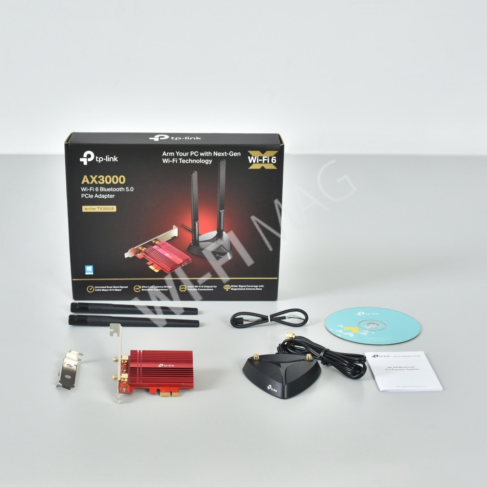 TP-Link Archer TX3000E AX3000, Wi-Fi 6 Bluetooth 5.0 PCI Express адаптер