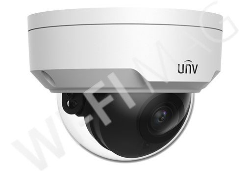 UniView IPC328LR3-DVSPF28-F, 8 Мп (2.8 мм) уличная купольная IP-камера с ИК‑подсветкой (до 30 м)