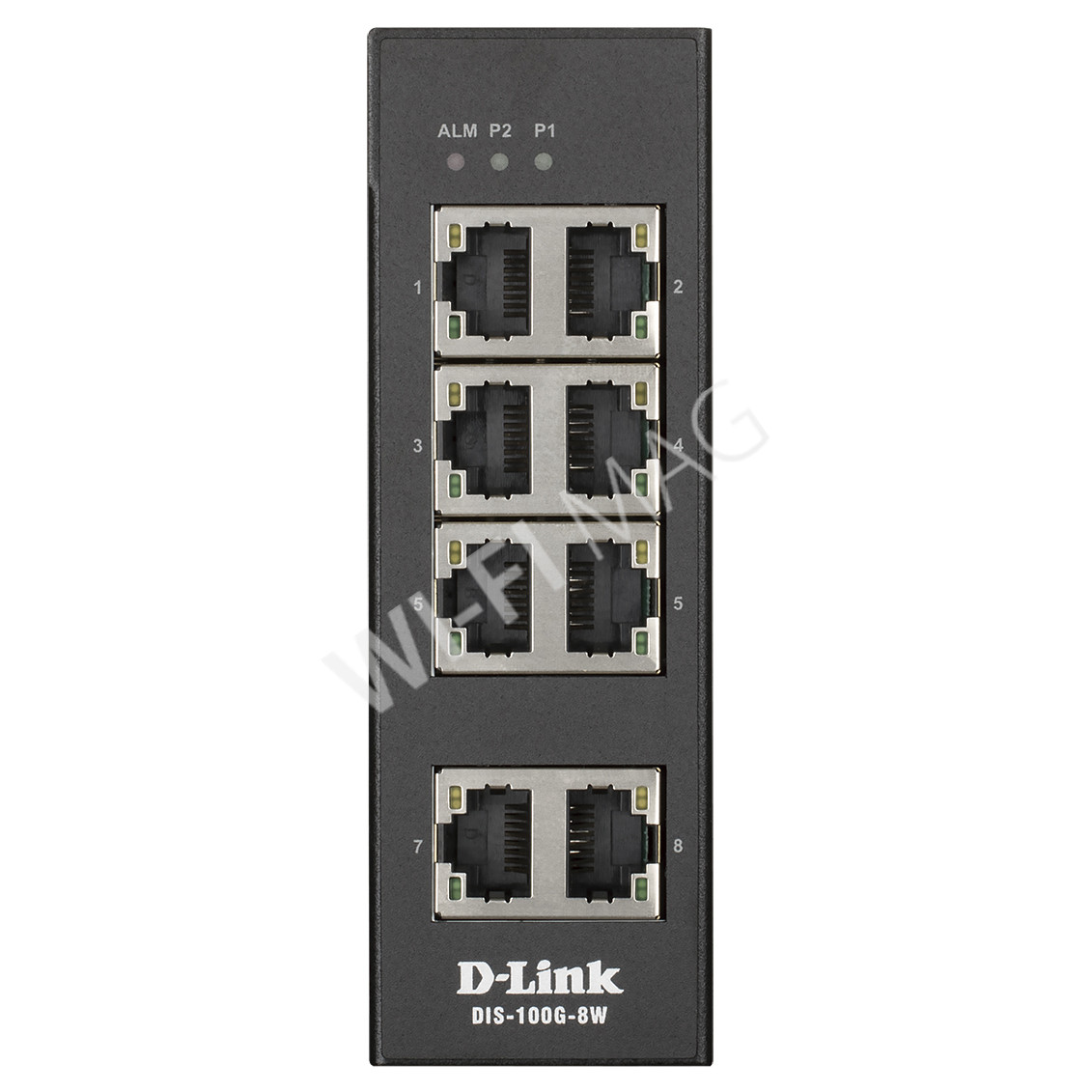 D-Link DIS-100G-8W, неуправляемый 8-портовый (1 Гбит/с) коммутатор