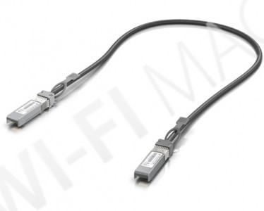 Ubiquiti UniFi SFP DAC Patch Cable, SFP+, 10 Gbps, соединительный кабель, длина 0.5 м.