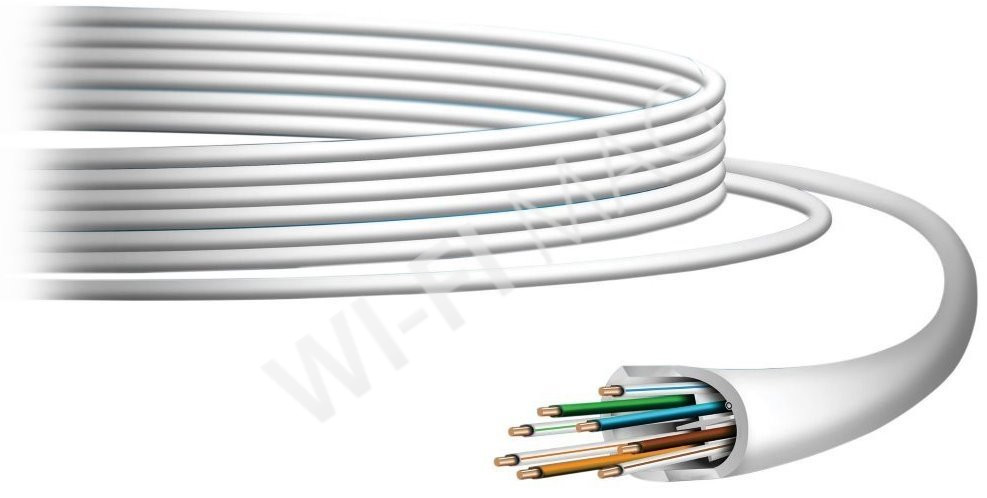 Ubiquiti UniFi Cable, CAT6, UTP, CMR, 23 AWG, 1m