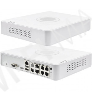 Hikvision DS-7108NI-Q1/8P(C) 8-канальный IP-видеорегистратор c PoE