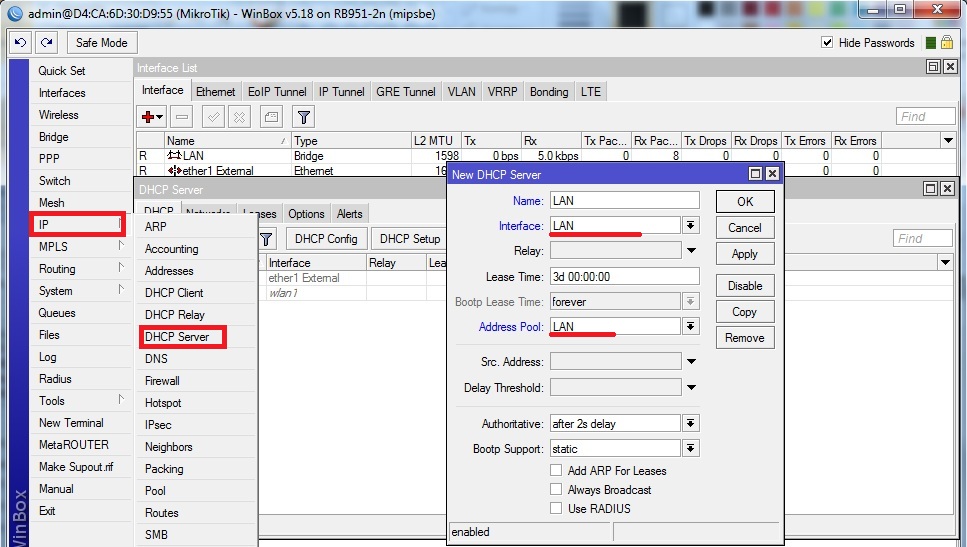 Mikrotik smb